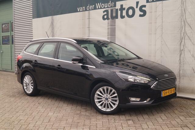 Ford FOCUS Wagon 1.0 125pk Titanium -NAVI-ECC-PDC-CAM-TREKHAAK-
