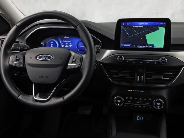 Ford FOCUS Wagon 1.0 EcoBoost Titanium X Sport Automaat (APPLE CARPLAY, GROOT NAVI, CAMERA, STUUR/STOELVERWARMING, KEYLESS, SPORTSTOELEN, GETINT GLAS, LANE ASSIST, NIEUWSTAAT)