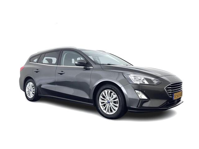 Ford FOCUS Wagon 1.0 EcoBoost Titanium X Business (INCL-BTW) Aut. *DIGI-COCKPIT | KEYLESS | CAMERA | NAVI-FULLMAP | HEATED-SPORTSEATS | DAB+ | ECC | PDC | TOWBAR | 16''ALU*