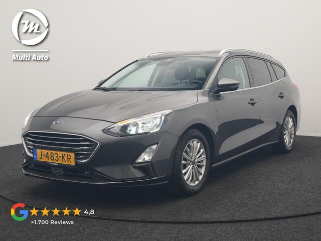 Ford FOCUS Wagon 1.0 EcoBoost Hybrid Titanium X Business 124pk | Achteruitrijcamera | Apple Carplay | Keyless | Cruise Control | Virtual Cockpit | Navigatie | 16"L.M |