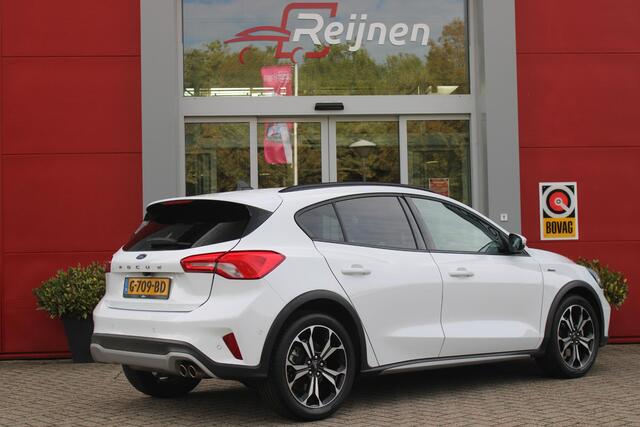 Ford FOCUS 1.5 EcoBoost 150PK AUTOMAAT ACTIVE BUSINESS | AFNEEMBARE TREKHAAK | TECHNOLOGY PACK: (ADAPTIVE CRUISE CONTROL, GROOTLICHT ASSISTENT, TRAFFIC SIGN RECOGNITION, EVASIVE STEERING ASSIST, DRIVER ALERT, LANE CENTRING ASSIST EN STOP & GO) | PARKING PACK: (VOLLEDIG AUTOMATISCH INPARKEREN, WIDE VIEW ACHTERUITRIJ CAMERA, DOOR EDGE PROTECTORS) | BANG & OLUFSEN AUDIOSYSTEM: (9 SPEAKERS EN 1 SUBWOOVER ,DAB+ RADIO) | COMFORT PACK: (AUTOMATISCHE AIRCONDITIONING, FORD KEYLESS ENTRY/START) | DESIGN PACK 2 ACTIVE BUSINESS: (PRIVACY GLASS, 18" Y-DESIGN BLACK LICHTMETALEN VELGEN, FULL LED KOPLAMPEN, LED ACHTERLICHTEN, AUTOMATISCHE NIVEAU REGELING KOPLAMPEN) | APPLE CARPLAY/ANDROID AUTO | NAVIGATIE | PARKEERSENSOREN VOOR + ACHTER |
