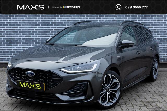 Ford FOCUS Wagon 1.0 EcoBoost 155 Hybrid ST Line X | Trekhaak | Achteruitrijcamera | Parkeerassistent | Keyless Entry | Stoelverwarming | Cruise Control Adaptief | Dodehoekdetectie | Navigatie | Apple Carplay | Android Auto | Lichtmetalen Velgen 18 inch