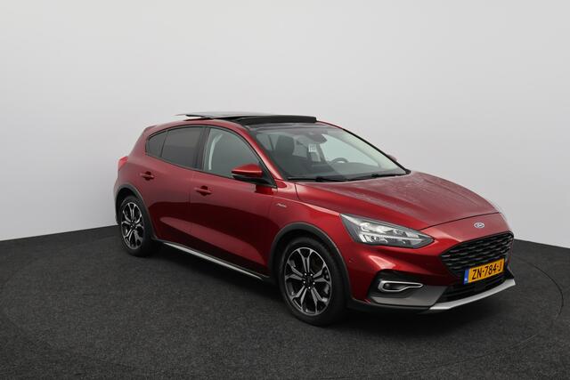 Ford FOCUS 1.0 EcoBoost Active Business/ Camera/ Keyless/ Panorama-Dak/ B&O/ Adaptive Cruise/ LED Koplampen/ Stoel + Stuurverw./ 18'' LMV/ Extra getint glas/ PDC V+A/ Lane-Assist.