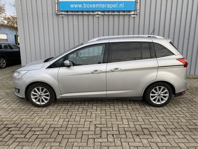 Ford GRAND C-MAX 1.0 Titanium 7p. Navigatie | Parkeer sensoren v+a | All seasonbanden | LM velgen | Winterpakket