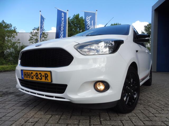 Ford KA Ka+ 1.2 86pk Black Pack Edition Leuk dit ie is Heeel leuk en mrb 39,- per mnd