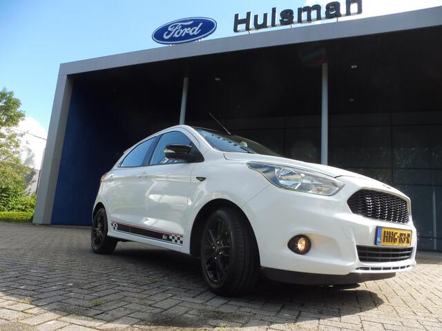 Ford KA Ka+ 1.2 86pk Black Pack Edition Leuk dit ie is Heeel leuk en mrb 39,- per mnd