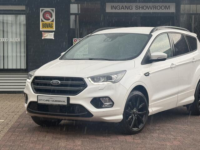 Ford KUGA 1.5 EcoBoost ST Line automaat 183 pk navigatie camera climate ctr led xenon half leder/alcantara elktr trekhaak elktr achterklep