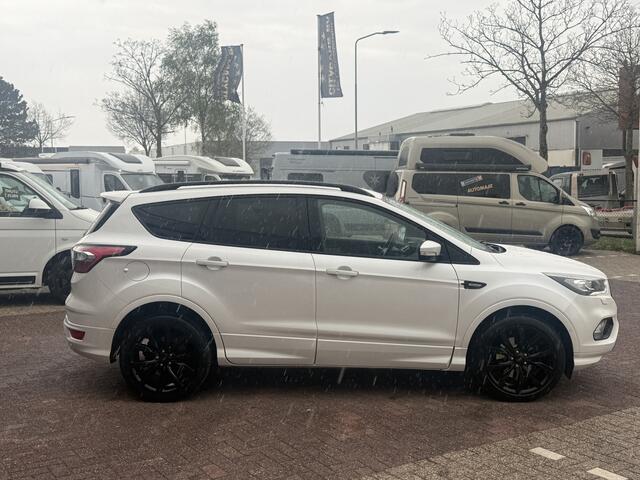 Ford KUGA 1.5 EcoBoost ST Line automaat 183 pk navigatie camera climate ctr led xenon half leder/alcantara elktr trekhaak elktr achterklep