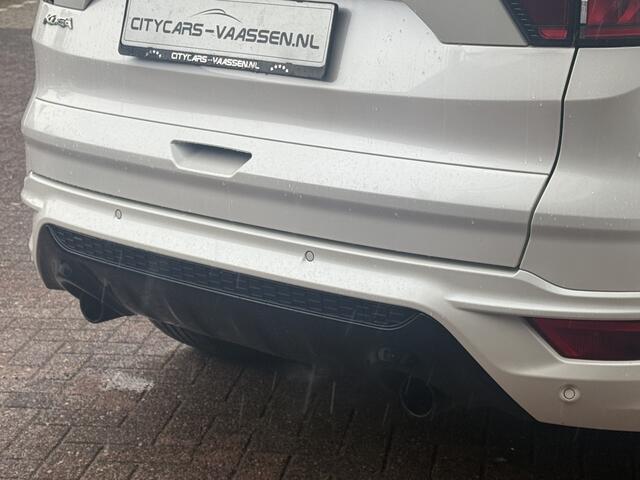 Ford KUGA 1.5 EcoBoost ST Line automaat 183 pk navigatie camera climate ctr led xenon half leder/alcantara elktr trekhaak elktr achterklep