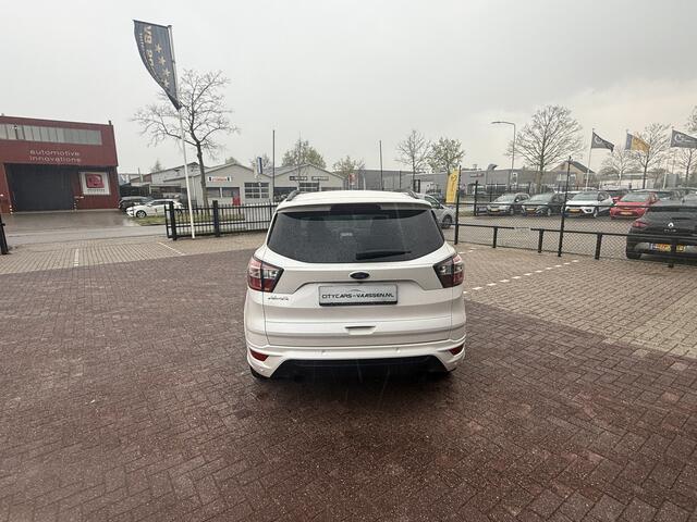 Ford KUGA 1.5 EcoBoost ST Line automaat 183 pk navigatie camera climate ctr led xenon half leder/alcantara elktr trekhaak elktr achterklep