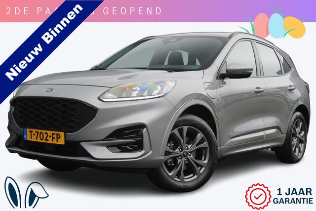Ford KUGA 2.5 PHEV ST-Line | Incl. 12 maanden garantie | Virtual cockpit | DAB+ | Navigatie | Achteruitrijcamera | Apple carplay/ Android auto | Zwart hemel | 18" velgen | Parkeersensoren voor en achter | Keyless entry & go |