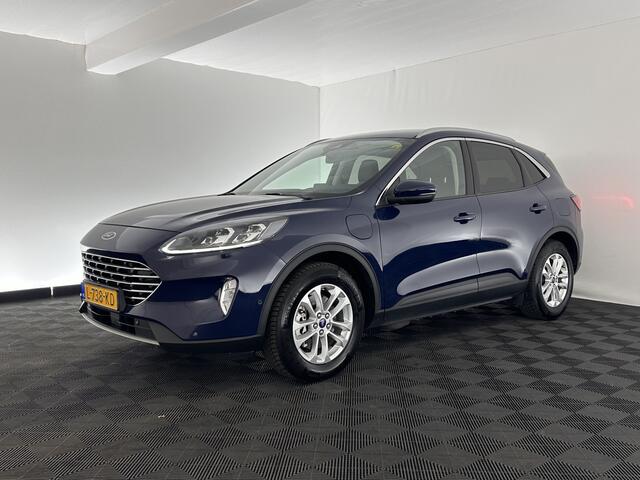 Ford KUGA 2.5 PHEV Titanium X (INCL-BTW) *1/2LEATHER | FULL-LED | DIGI-COCKPIT | ADAPTIVE-CRUISE | BLINDSPOT | PARK-PILOT | CAMERA | NAVI-FULLMAP | HEATED-SEATS | COMFORT-SEATS | ECC | CARPLAY | PDC | DAB | LANE-ASSIST |
