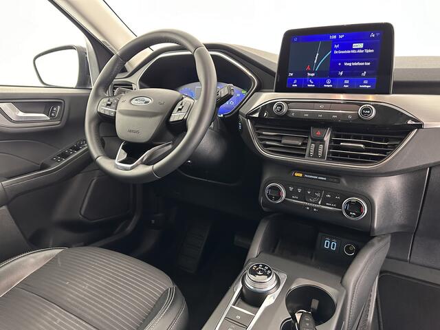 Ford KUGA 2.5 PHEV Titanium X (INCL-BTW) *1/2LEATHER | FULL-LED | DIGI-COCKPIT | ADAPTIVE-CRUISE | BLINDSPOT | PARK-PILOT | CAMERA | NAVI-FULLMAP | HEATED-SEATS | COMFORT-SEATS | ECC | CARPLAY | PDC | DAB | LANE-ASSIST |