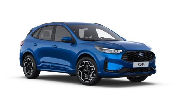 Ford KUGA 2.5 PHEV ST-Line 243 pk | Driver Assistance Pack | Wegklapbare trekhaak | 2.100 kg trekgewicht! | Winterpakket | 19 inch Licht metalen Velgen | ¤4.000,- prijsvoordeel!