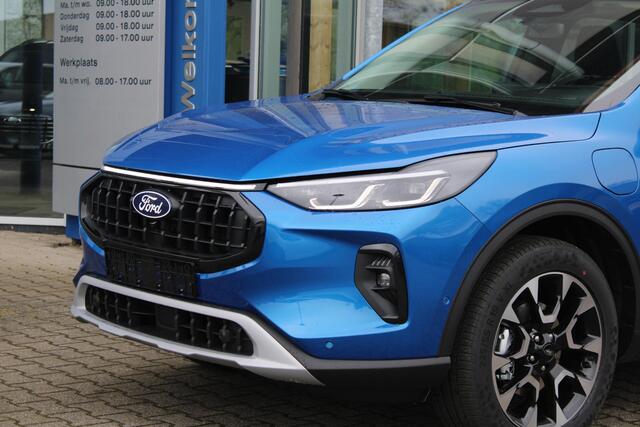 Ford KUGA 2.5 PHEV Active X Driver Assistance Pack | Panoramadak | Winter Pack | Wegklapbare trekhaak | 19 inch lichtmetalen velgen | Adaptieve Matrix LED koplampen met Coast to Coast | Reservewiel |