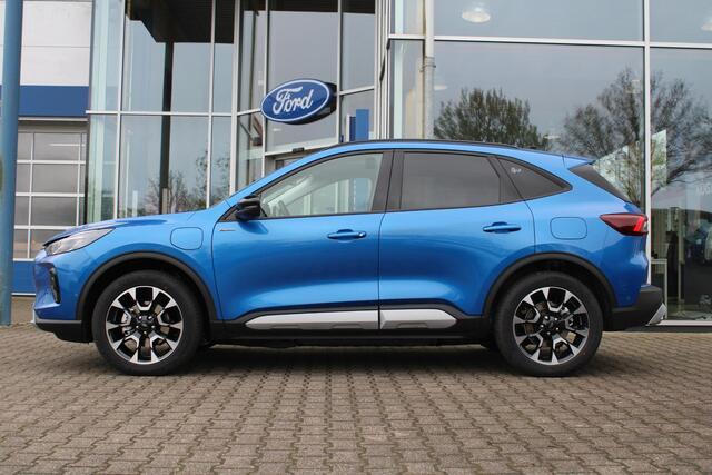 Ford KUGA 2.5 PHEV Active X Driver Assistance Pack | Panoramadak | Winter Pack | Wegklapbare trekhaak | 19 inch lichtmetalen velgen | Adaptieve Matrix LED koplampen met Coast to Coast | Reservewiel |
