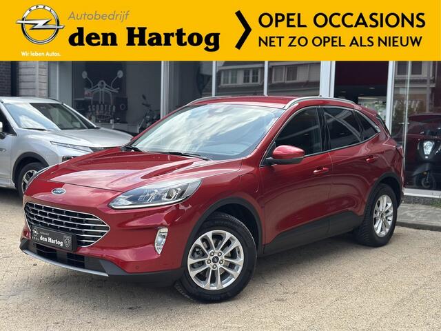 Ford KUGA 2.5 PHEV Titanium Hybride Stoel+stuur+voorruit verwarming/camera/Navi/Led.