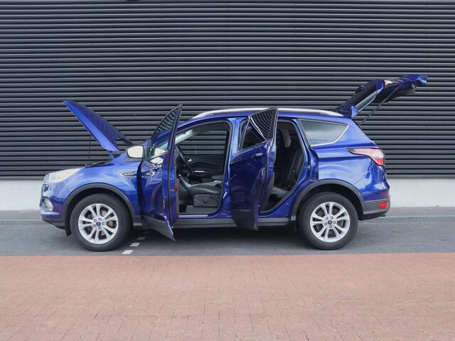 Ford KUGA 1.5 EcoBoost Titanium | Clima | Cruise | Navi Full Map | Carplay | Leder/Stof | PDC V+A+Cam | Stoelverw. | Trekhaak |