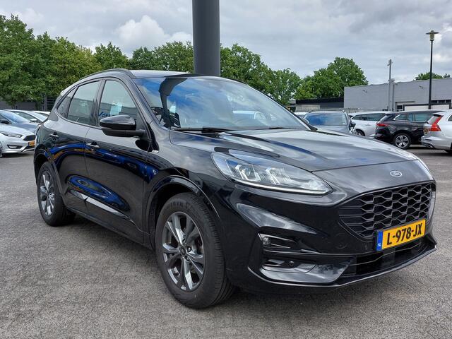 Ford KUGA 1.5 EcoBoost 150pk ST-Line | 1800kg Trekgewicht | Navi | Apple Carplay+Android Auto | Clima | Cruise | Keyless Entry | Pdc V+A | Stoel+Stuurwielverwarming | Rijstrook+Licht+Regensensor | 18''