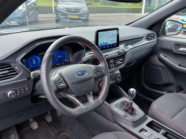 Ford KUGA 1.5 EcoBoost 150pk ST-Line | 1800kg Trekgewicht | Navi | Apple Carplay+Android Auto | Clima | Cruise | Keyless Entry | Pdc V+A | Stoel+Stuurwielverwarming | Rijstrook+Licht+Regensensor | 18''