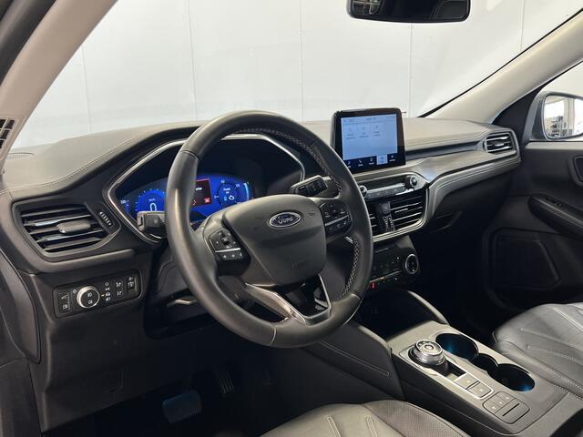 Ford KUGA 2.5 PHEV Vignale | Luxe lederen Vignale bekleding | Stoelverwarming | Stuur verwarming | Digitaal dashboard |