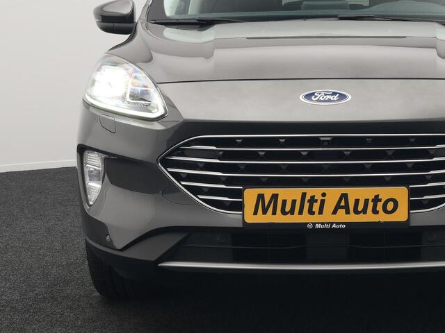 Ford KUGA 2.5 Titanium X Plug In Hybrid 225pk PHEV | Trekhaak Af Fabriek | Panodak | Adaptive Cruise | 360 Camera | Bang & Olufsen | Verwarmde Sportstoelen & Stuur | Blis | Navigatie | Keyless | DAB |