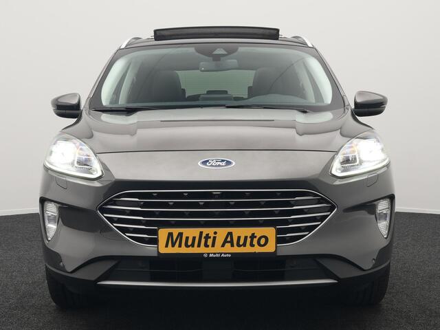 Ford KUGA 2.5 Titanium X Plug In Hybrid 225pk PHEV | Trekhaak Af Fabriek | Panodak | Adaptive Cruise | 360 Camera | Bang & Olufsen | Verwarmde Sportstoelen & Stuur | Blis | Navigatie | Keyless | DAB |