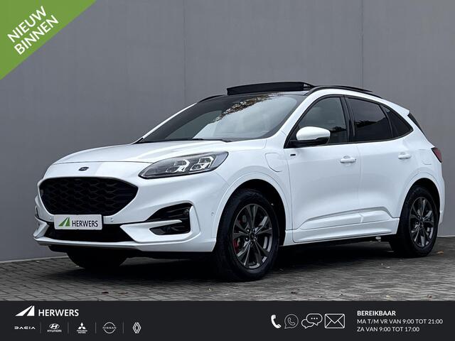 Ford KUGA 2.5 PHEV ST-Line X / Dealer onderhouden / Panorama schuifdak / Elektrisch uitklapbare trekhaak 1.500 kg / B&O / Winterpakket / Technology Pakket / Elektrische klep / 18" LM wielen /