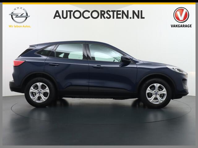 Ford KUGA 2.5 PHEV 225pk AUT. Hybride Navi Apple Carplay Android Ford-Connect PDC a+v 17" DAB Dual-ECC Stoelverwarmd Cruise Control SpoorAssist Keyless Titanium WiFi Led Bluetooth Active Braking/Pre-Collision Assist Lane Assist en Road Edge Detection Voicecontrol 1