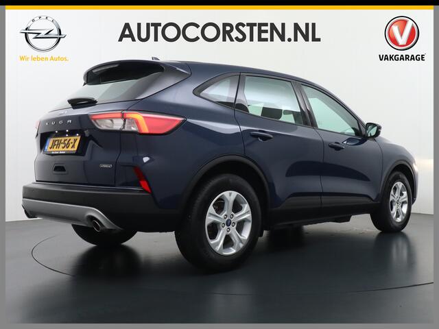 Ford KUGA 2.5 PHEV 225pk AUT. Hybride Navi Apple Carplay Android Ford-Connect PDC a+v 17" DAB Dual-ECC Stoelverwarmd Cruise Control SpoorAssist Keyless Titanium WiFi Led Bluetooth Active Braking/Pre-Collision Assist Lane Assist en Road Edge Detection Voicecontrol 1