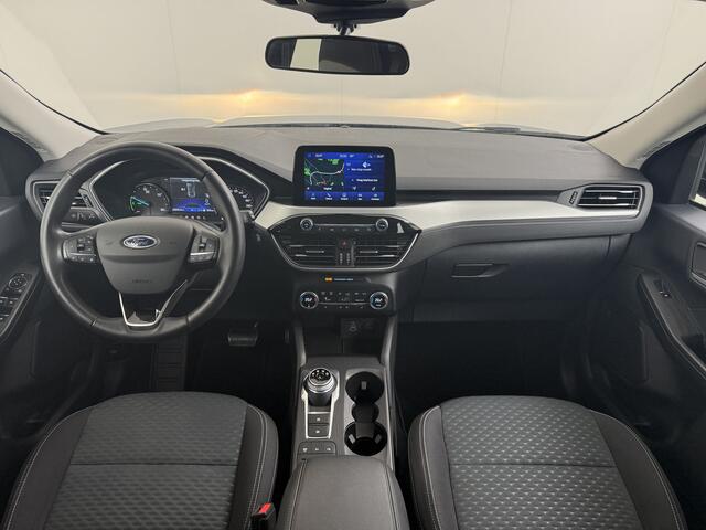 Ford KUGA 2.5 PHEV 225pk AUT. Hybride Navi Apple Carplay Android Ford-Connect PDC a+v 17" DAB Dual-ECC Stoelverwarmd Cruise Control SpoorAssist Keyless Titanium WiFi Led Bluetooth Active Braking/Pre-Collision Assist Lane Assist en Road Edge Detection Voicecontrol 1
