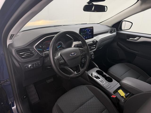 Ford KUGA 2.5 PHEV 225pk AUT. Hybride Navi Apple Carplay Android Ford-Connect PDC a+v 17" DAB Dual-ECC Stoelverwarmd Cruise Control SpoorAssist Keyless Titanium WiFi Led Bluetooth Active Braking/Pre-Collision Assist Lane Assist en Road Edge Detection Voicecontrol 1