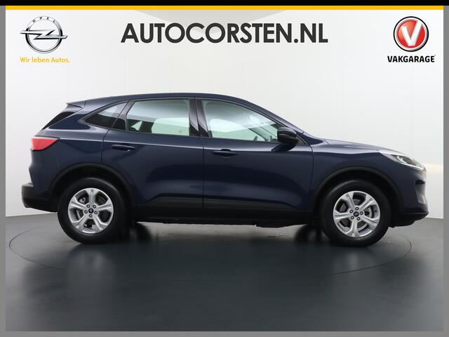 Ford KUGA 2.5 PHEV 225pk AUT. Hybride Navi Apple Carplay Android Ford-Connect PDC a+v 17" DAB Dual-ECC Stoelverwarmd Cruise Control SpoorAssist Keyless Titanium WiFi Led Bluetooth Active Braking/Pre-Collision Assist Lane Assist en Road Edge Detection Voicecontrol 1