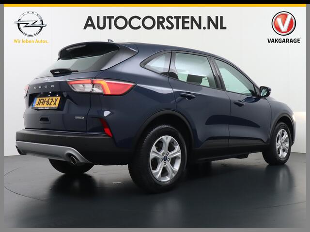 Ford KUGA 2.5 PHEV 225pk AUT. Hybride Navi Apple Carplay Android Ford-Connect PDC a+v 17" DAB Dual-ECC Stoelverwarmd Cruise Control SpoorAssist Keyless Titanium WiFi Led Bluetooth Active Braking/Pre-Collision Assist Lane Assist en Road Edge Detection Voicecontrol 1