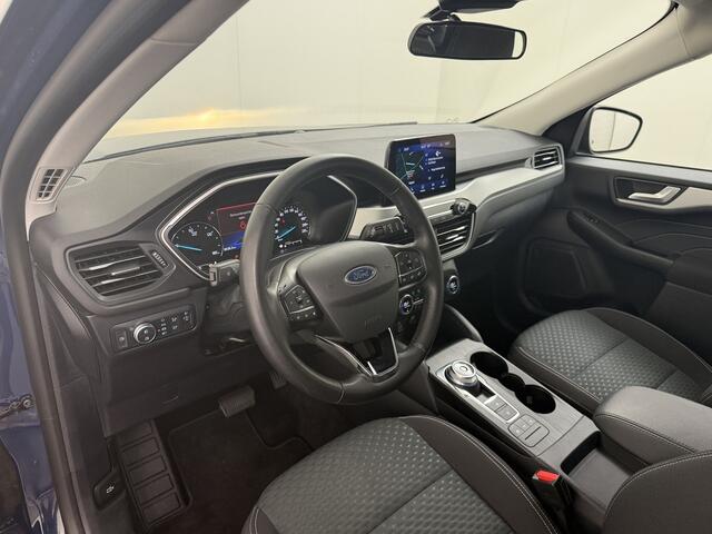 Ford KUGA 2.5 PHEV 225pk AUT. Hybride Navi Apple Carplay Android Ford-Connect PDC a+v 17" DAB Dual-ECC Stoelverwarmd Cruise Control SpoorAssist Keyless Titanium WiFi Led Bluetooth Active Braking/Pre-Collision Assist Lane Assist en Road Edge Detection Voicecontrol 1