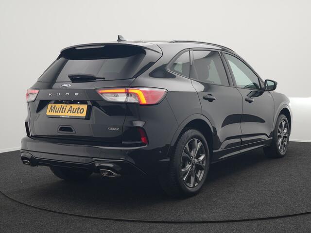 Ford KUGA 2.5 ST-Line Plug In Hybrid 225pk Dealer O.H PHEV | Trekhaak Af Fabriek | Head Up | Adaptive Cruise | 360 Camera | Stoelen & Stuur Verwarmd | Apple Carplay | Blis | Keyless | Navigatie | Virtual | DAB |