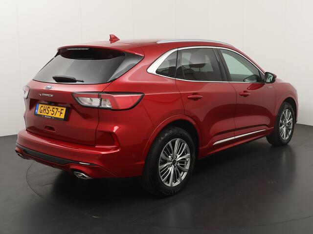 Ford KUGA 2.5 PHEV 225 pk Vignale | Trekhaak | Leder | Winter Pack | Adapt. Cruise | Camera | Elek. a. klep | El verst. stoel + geh. |