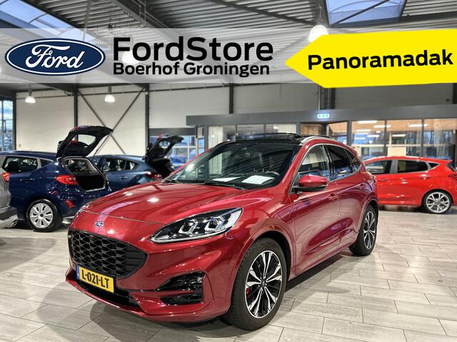Ford KUGA 2.5 PHEV 225 pk ST-Line X | Pano | Winter Pack | 19" | Adapt. cruise | Adapt. LED | 4 seiz. banden