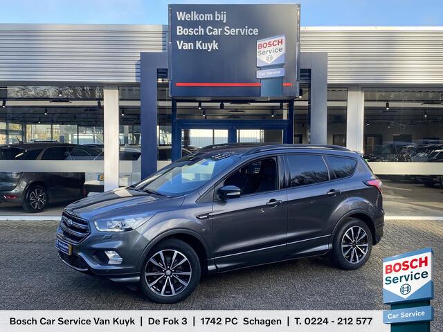 Ford KUGA 1.5 EcoBoost ST-LINE / Cruise-Control / Climate-Control / Stoel-/Stuurverwarming / Elektr.-Trekhaak / Apple-Carplay & Android-Auto / Keyless / Elektr.-Achterklep / DAB Radio-Bluetooth / Navi / PDC V+A met Camera / 18'' LMV / All-Season / ENZ.