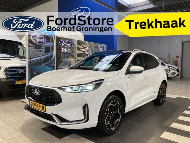 Ford KUGA 2.5 PHEV 243 pk ST-Line X | Trekhaak | Pano | Winter Pack | Adapt. Cruise | Matrix LED | 360° Camera | AGR stoelen