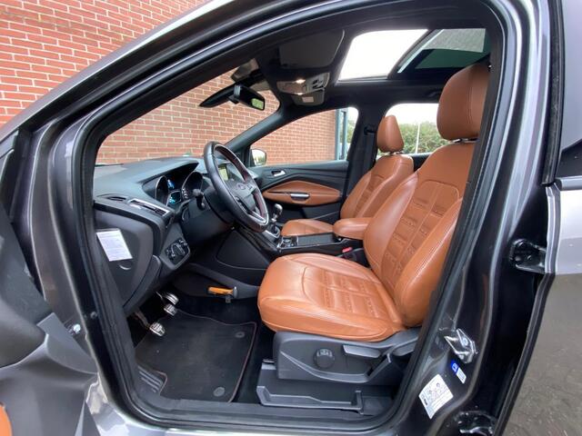 Ford KUGA 1.5 ECOB. ST LINE PANO-DAK NAV CRUISE CARPLAY CAMERA LEER STOELVW