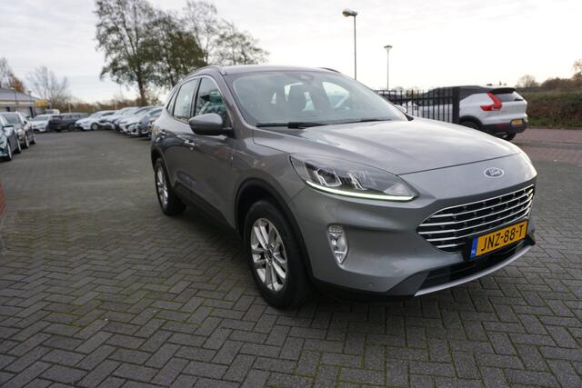 Ford KUGA 2.5 PHEV TITANIUM KEURIGE NETTE STAAT CAMERA NAVIGATIE ANDROID-APPLECARPLAY KEYLESS ECC AIRCO CRUISECONTROL PARKEERSENSOREN V+A FULL LED BLUETOOTH 4X ELECTR.RAMEN/SPIEGELS