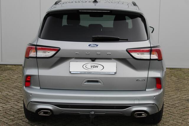 Ford KUGA 2.5-225pk PHEV ST-Line X. Hybride rijden voor een reëel bedrag ! Autm. airco dual, stuur-, stoel-, achterbank- en voorraamverw., keyless entry/keyless go, privacy glass, camera v+a, side- en lane assist, adaptieve cruise cntrl, trekhaak, elektr. achterkle