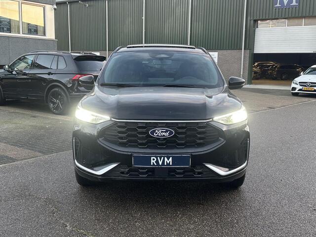 Ford KUGA 2.5 PHEV ST-Line X NIEUWE AUTO| FABRIEKSGARANTIE WINTERPACK | PANO | 360 CAMERA| ELEK. ACHTERKLEP| ACHTERBANK VERWARMD| STOEL + STUURVERWARMING| SUPER COMPLEET!