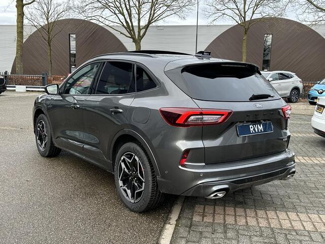 Ford KUGA 2.5 PHEV ST-Line X NIEUWE AUTO | FABRIEKSGARANTIE WINTERPACK | PANO | 360 CAMERA| ELEK. ACHTERKLEP| ACHTERBANK VERWARMD | STOEL + STUURVERWARMING | SUPER COMPLEET!