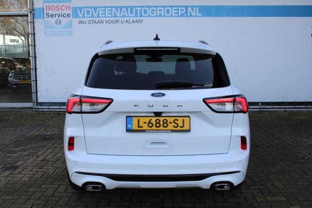 Ford KUGA 1.5 EcoBoost ST-Line X | Incl. 12 maanden Garantie | Elektrisch wegklapbare trekhaak | Stoel/stuurverwarming | Achteruitrijcamera | Navigatie | Climate controle | Adaptive cruise controle | Lane assist | Keyless entry/start | Draadloze telefoonlader | Dod