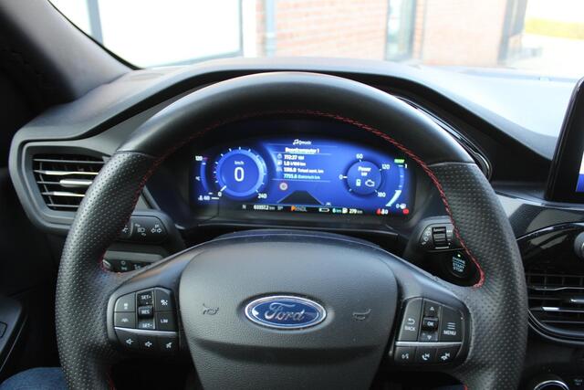 Ford KUGA 2.5 PHEV ST-Line X Driver Ass Pack, Pearl White, Elek Trekhaak, Panoramadak, All Season!