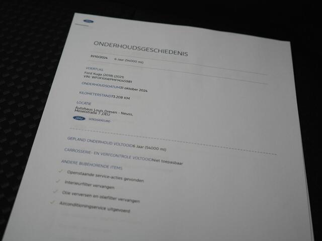 Ford KUGA 1.5 EcoBoost ST-Line 150pk Dealer O.H. | 1800kg Trekgewicht | Trekhaak Af Fabriek | Panodak | Adaptive Cruise | 360 Camera | Sportstoelen & Stuur Verwarmd | Apple Carplay | Keyless | Virtual | Blis | Navigatie | DAB |