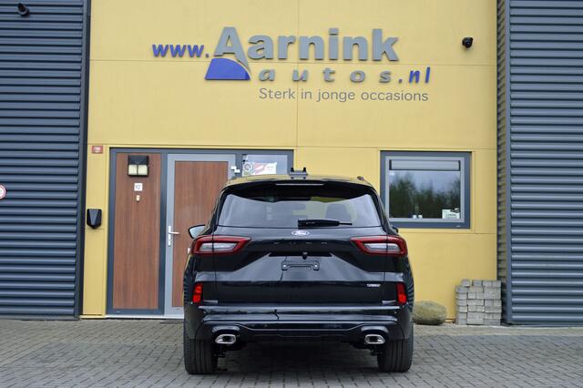 Ford KUGA 2.5 PHEV hybride 178 kw St-line X technopack, camera, winterpack, trekhaak, agr stoelen incl mem, lederen bekl, B&O sound.