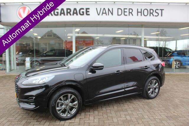 Ford KUGA 2.5 PHEV ST-Line X , 1500kg Trekgewicht Hybride rijden voor een reële prijs ! Adaptive Cruise Control, Stoel-, stuur- en voorraamverwarming, Climate Control, Metallic lak, Camera v+a, Elektr. achterklep, Side- en lane assist etc.